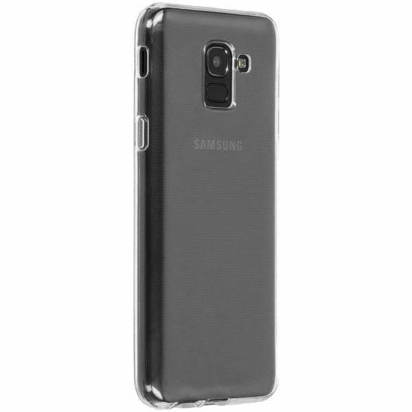 Coque silicone Samsung Galaxy J6 - Transparent