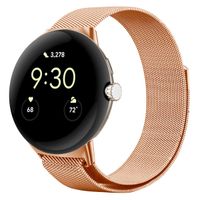imoshion Bracelet magnétique milanais Google Pixel Watch / Watch 2 / Watch 3 / Watch 4 (41 mm) - Rose Doré