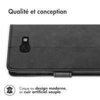 imoshion Étui de téléphone portefeuille Luxe Samsung Galaxy A5 (2017) - Noir