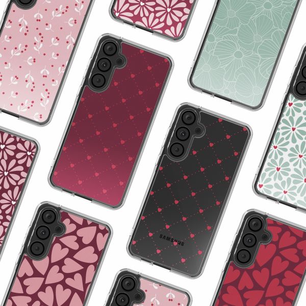 imoshion Coque Design Samsung Galaxy A55 - Crush Check Coral Dust