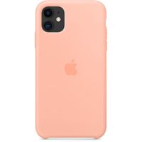 Apple Coque en silicone Apple iPhone 11 - Grapefruit