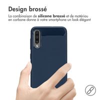 imoshion Coque Brushed Samsung Galaxy A50 / A30s - Bleu foncé