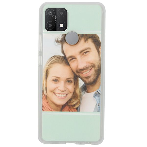 Concevez votre propre coque en gel Oppo A15 - Transparent