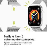 imoshion Bracelet magnétique milanais Huawei Watch Fit 3 - Argent