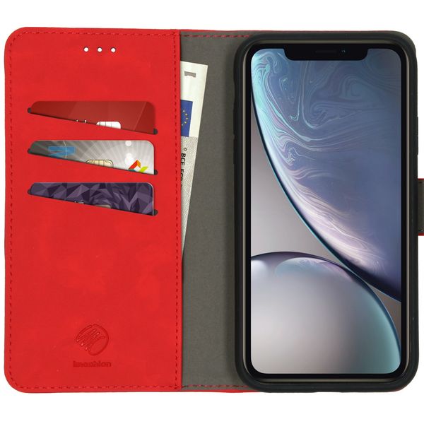 imoshion Etui de téléphone 2-en-1 amovible iPhone Xr - Rouge