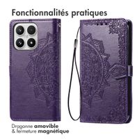 imoshion Etui de télephone Mandala Xiaomi 17 - Violet