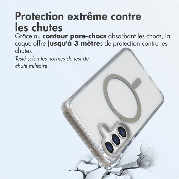 imoshion Coque Combat MagSafe Samsung Galaxy S24 - Gris
