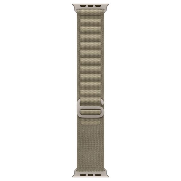 Apple Bracelet Alpine Loop Apple Watch Series 1 - 11 / SE / Ultra (44/45/46/49 mm) - Taille L - Olive
