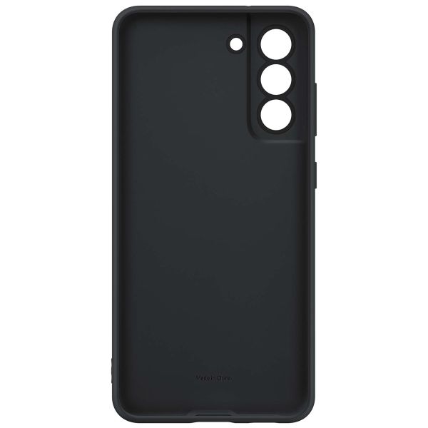 Samsung Original Coque en silicone Galaxy S21 FE - Dark Gray