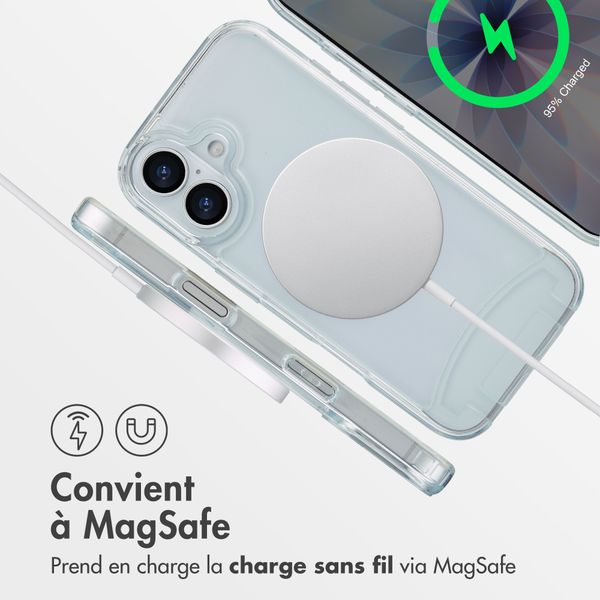 imoshion Coque MagSafe avec cordon amovible Apple iPhone 17 - Transparent