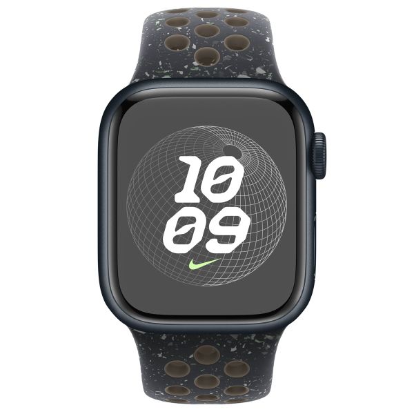 Apple Bracelet Nike Sport Apple Watch Series 1 t/m 9 / SE (38/40/41 mm) | Series 10 / 11 (42 mm) - Taille M/L - Midnight Sky