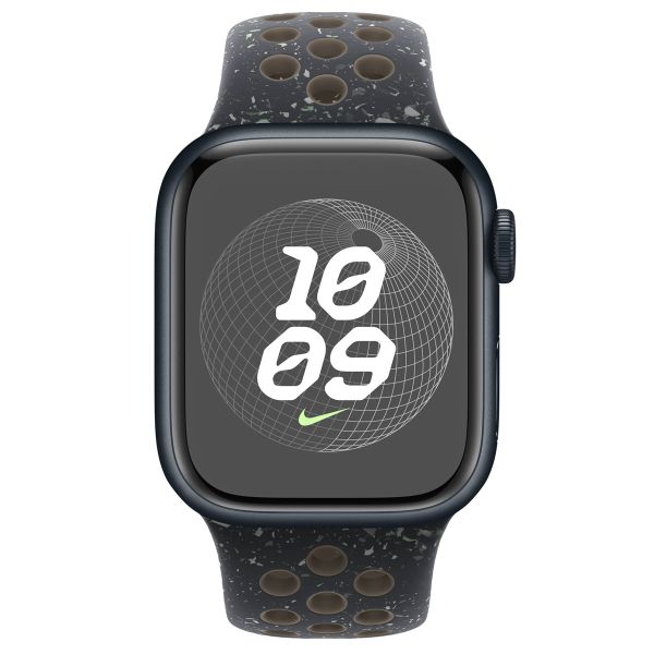 Apple Nike Sport Band Apple Watch Series 1 á 9 / SE (38/40/41 mm) | Series 10 (42 mm) - Taille M/L - Midnight Sky