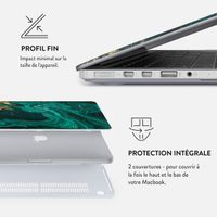 Burga Coque Rigide Apple MacBook Air 13 pouces (2018-2020) - Emerald Pool