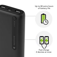 dbramante1928 re-charge | Batterie externe 20.000 mAh - Noir