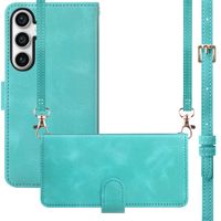 imoshion Etui de télephone portefeuille avec cordon Samsung Galaxy S23 FE - Turquoise