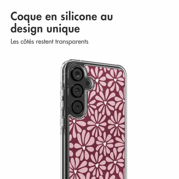 imoshion Coque Design Samsung Galaxy A55 - Bloom Love Blush