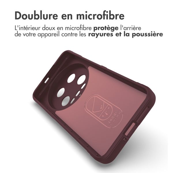 imoshion Coque arrière EasyGrip Xiaomi 14 Ultra - Aubergine