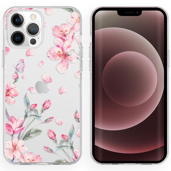 imoshion Coque Design iPhone 13 Pro Max - Fleur - Rose