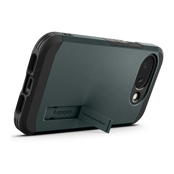 Spigen Coque Tough Armor MagSafe Google Pixel 10a - Abyss Green