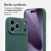 imoshion Coque Couleur avec MagSafe Apple iPhone 17 Pro Max - Vert foncé