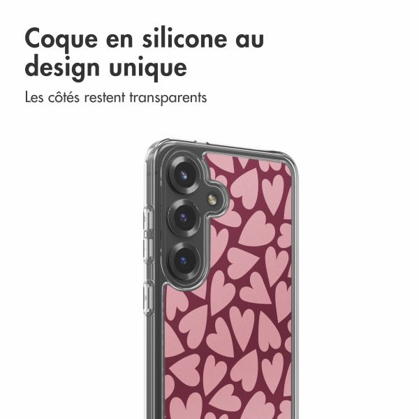 imoshion Coque Design Samsung Galaxy S25 - Hearty Blush