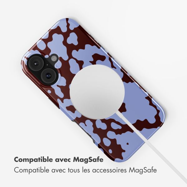 Selencia Coque arrière Vivid avec MagSafe Apple iPhone 17 - Moo'd Lavender Glow