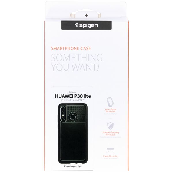 Spigen Coque Rugged Armor Huawei P30 Lite - Noir