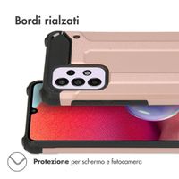 imoshion Coque Rugged Xtreme Samsung Galaxy A33 - Rose Doré