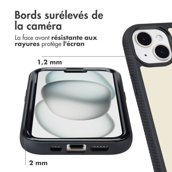 imoshion Coque 360° Full Protective Apple iPhone 15 - Noir