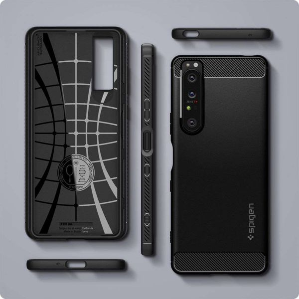 Spigen Coque Rugged Armor Sony Xperia 1 III - Noir