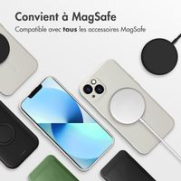 imoshion Coque Couleur avec MagSafe iPhone 13 - Beige