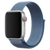 Apple Bracelet Sport Loop Apple Watch Series 1 t/m 9 / SE (38/40/41 mm) | Series 10 / 11 (42 mm) - Blauw