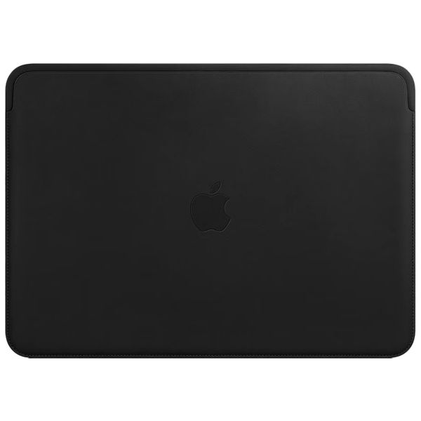 Apple ﻿Housse cuir MacBook 13 pouces - Noir