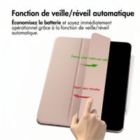 imoshion Magnetic etui de téléphone portefeuille Apple iPad Air 11 pouces (2026) M4 / (2025) M3 / (2024) M2 / Air 5 (2022) / Air 4 (2020) - Beige