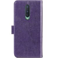 Etui de téléphone Fleurs de Trèfle OnePlus 8 - Violet