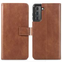 imoshion Étui de télephone portefeuille de luxe Samsung Galaxy S21 - Marron