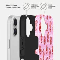 Burga Coque Tough MagSafe Apple iPhone 16 - Coral Reef