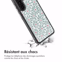 imoshion Coque Design Samsung Galaxy A36 - Bloom Love Sage Green