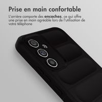 imoshion Coque arrière EasyGrip Samsung Galaxy A54 (5G) - Noir