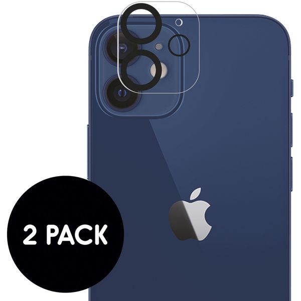 imoshion Protection Caméra en verre trempé 2 Pack iPhone 12