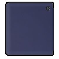 imoshion Étui de liseuse portefeuille Slim Hard Tolino Vision 5 - Bleu foncé