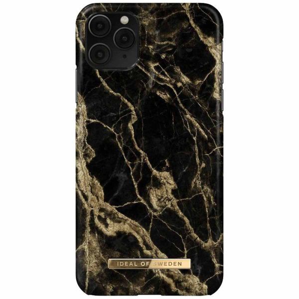 iDeal of Sweden Coque Fashion iPhone 11 Pro Max - Golden Smoke Marble