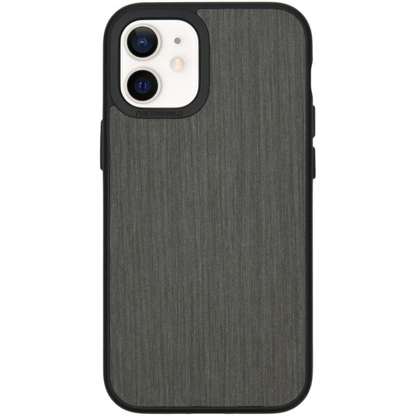 RhinoShield Coque SolidSuit iPhone 12 Mini - Brushed Steel