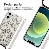imoshion Coque Design avec cordon Apple iPhone 12 (Pro) - Desert Dots