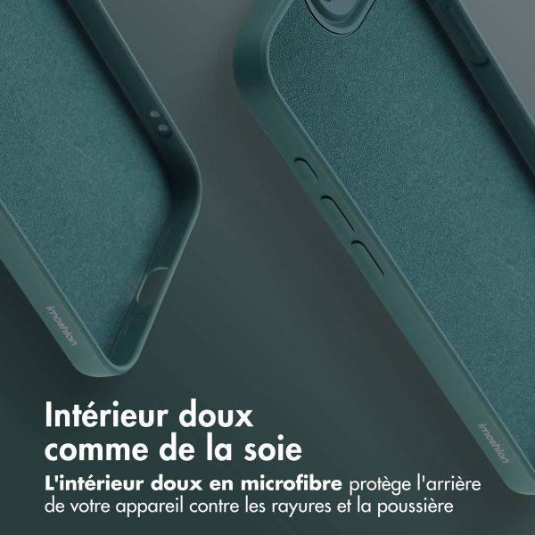 imoshion Coque Couleur avec MagSafe iPhone 16e - Vert foncé