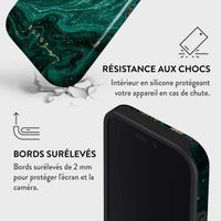 Burga Coque arrière Tough Apple iPhone 16 - Emerald Pool