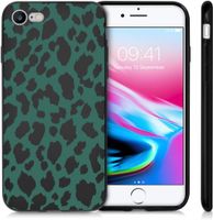 imoshion Coque Design iPhone SE (2022 / 2020) / 8 / 7 - Léopard - Vert