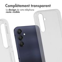 Accezz Coque Clear 100% recyclée Samsung Galaxy A25 (5G) - Transparent