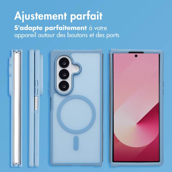 imoshion Coque Color Guard avec MagSafe Samsung Galaxy Fold 7 - Bleu clair