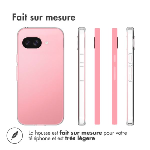 Accezz Coque Clear Google Pixel 9a - Transparent